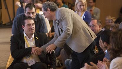 Quim Torra felicita David Bonvehí.