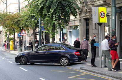 Bilbao aplica desde este martes la limitación de circular a menos de 30 km/h por el casco urbano de la ciudad.