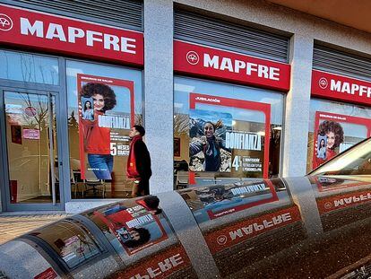 Oficina de la compañía aseguradora Mapfre en Madrid.