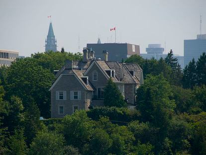 Sussex 24, la residencia oficial del Primer Ministro de Canadá.