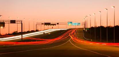 Autopista Pocahontas Parkway, operada por Globalvía en Richmond (Virginia, EE UU).