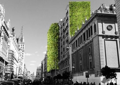 Representación del proyecto Madrid+Natural del estudio ARUP.