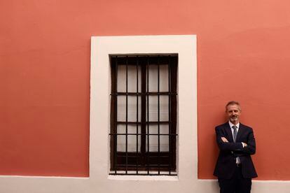 Marc Murtra, presidente de Indra, este sábado en Sevilla.
