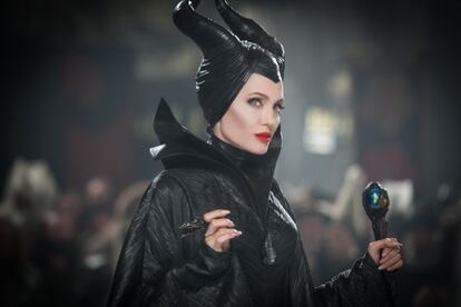 Angelina Jolie in 'Maleficent'.