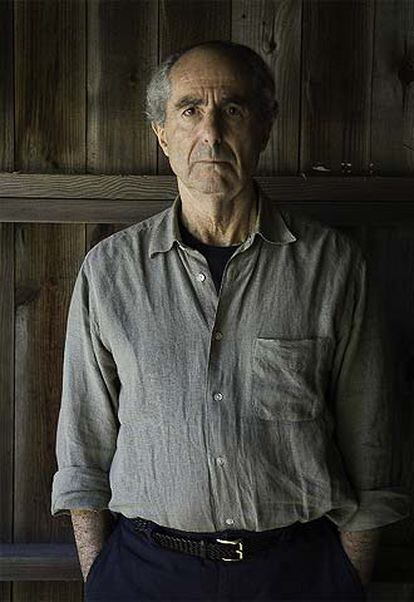 El escritor estadounidense Philip Roth.