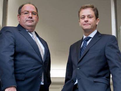 Rafael Valera, consejero delegado de Buy & Hold, y Julián Pascual, presidente de la gestora.