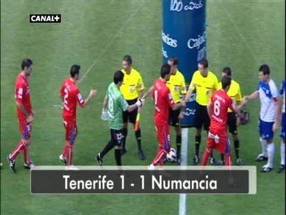 Teneife 1 - Numancia 1