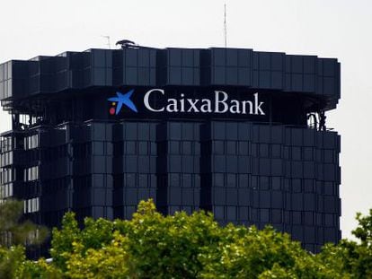 Sede de CaixaBank en Barcelona. 