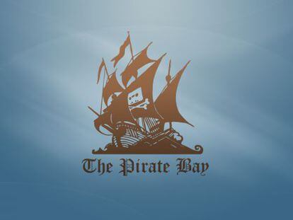 Logotipo de la web The Pirate Bay.