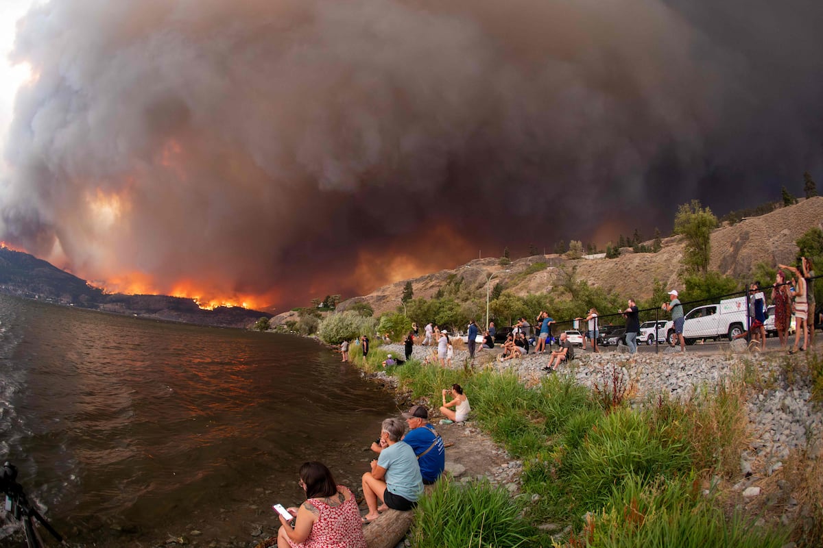 El incendio forestal en Canadá: los incendios de 2023 emitieron mucho más CO₂ que el generado en España en el transcurso de un año |  Clima y medio ambiente