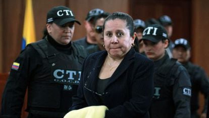 La exdirectora del DAS, María del Pilar Hurtado, condenada por el caso de las 'chuzadas'.