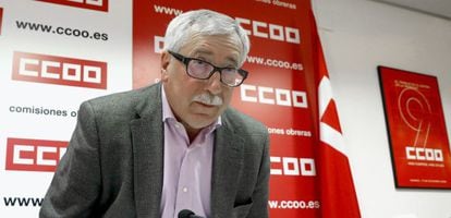 El secretario general de CCOO, Ignacio Fern&aacute;ndez Toxo.