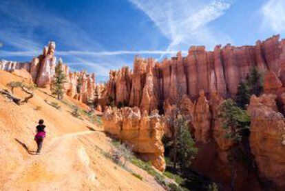 Formaciones rocosas en el parque nacional de Bryce Canyon (Utah).