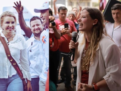 Liliana Rendón, candidata a la Alcaldía de Medellín, y Diana Rojas, candidata a la Alcaldía de Cali.