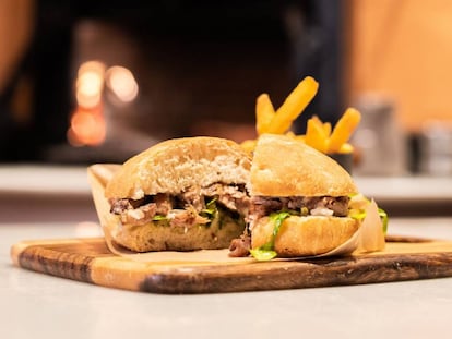 Torta d'orella d'Asador de Aranda Paral·lel. 