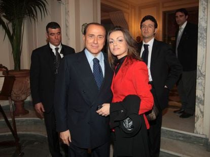 Silvio Berlusconi y Francesca Pascale, en una imagen del pasado diciembre.