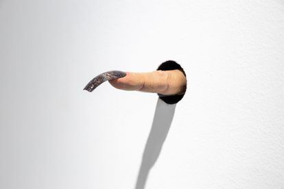 'Finger' (2019), by Mika Rottenberg.