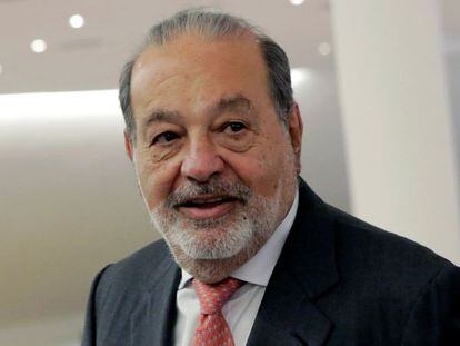 Carlos Slim, principal accionista de FCC