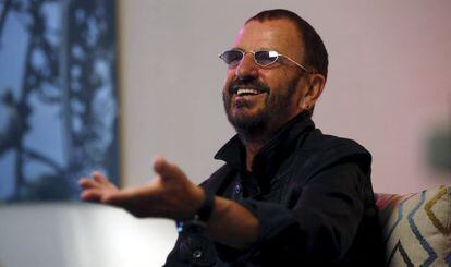 Ringo Starr, durante una entrevista en California el 30 de marzo.