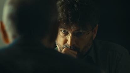 Jordi Évole y Josu Ternera, en una imagen del documental ‘No me llame Ternera’.