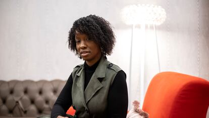 Janice McAfee, durante la entrevista en Málaga el miércoles.