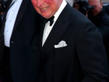 El Príncipe de Gales, Carlos de Inglaterra, este jueves en un acto oficial en Munich (Alemania)