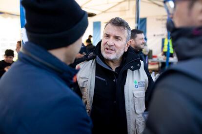 Olivier Longué visita Moldavia en plena crisis de refugiados por la guerra en Ucrania.