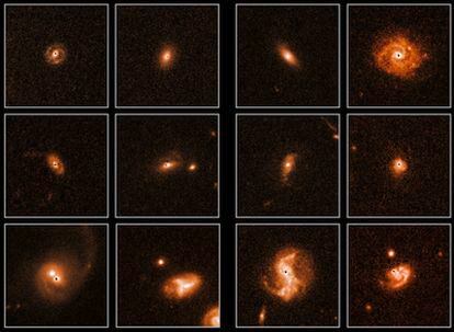 Fotografías tomadas por el telescopio <i>Hubble</i>