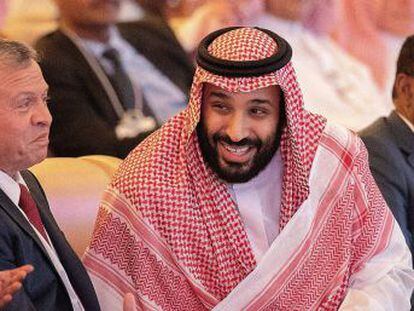 El príncipe Mohamed Bin Salmán habla por primera vez en público de la muerte del periodista