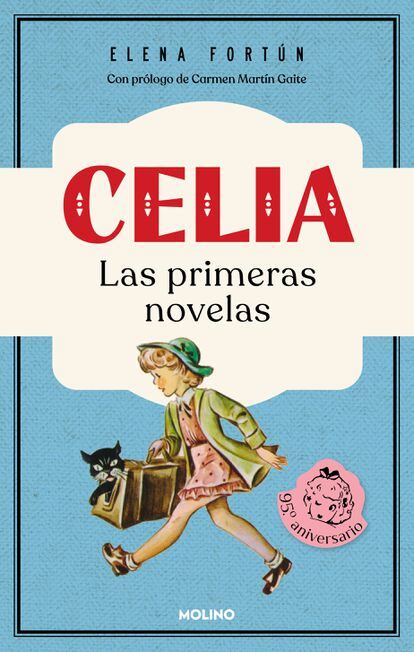 Portada de 'Celia Las primeras novelas', de Elena Fortún. EDITORIAL MOLINO PENGUIN