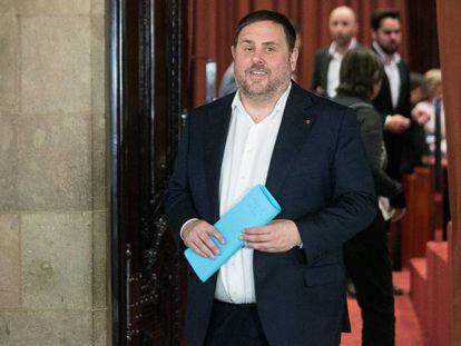 El vicepresident del Govern, Oriol Junqueras.