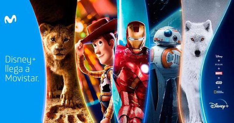 Movistar será el aliado de Disney+ en España