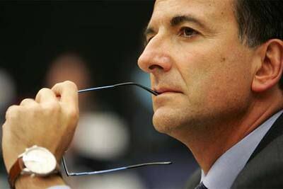 Frattini, en una sesión del Comité de Justicia, Libertad y Seguridad de la UE celebrada en noviembre en Estrasburgo.