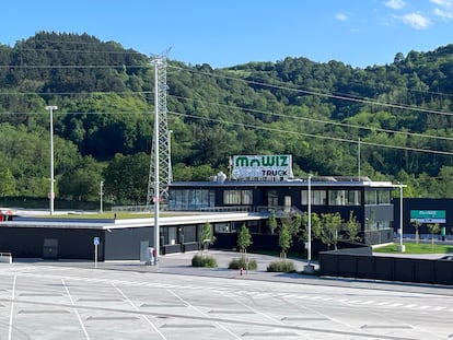 Vista general del área Mowiz Truck de Astigarraga (Guipúzcoa).