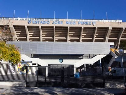 El estadio Rico Pérez.