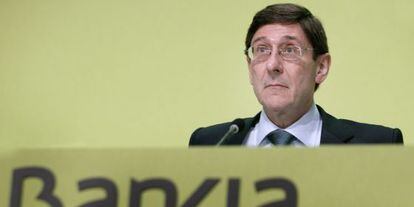 El presidente de Bankia, Jose Ignacio Goirigolzarri. 