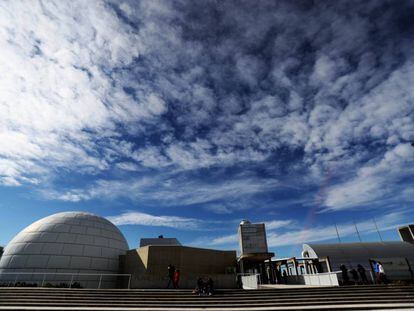 El Planetario reci&eacute;n renovado ayer.  