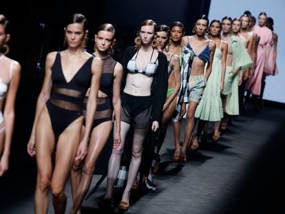 Desfile de Aurelia Gil este sábado en la 76ª edición de la pasarela Mercedes Benz Fashion Week Madrid.