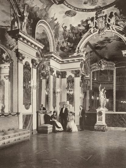 Ballroom of the palace of the Marquis of Cerralbo.