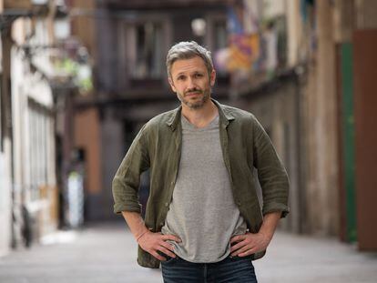 Jason Hickel, retratado en Barcelona.