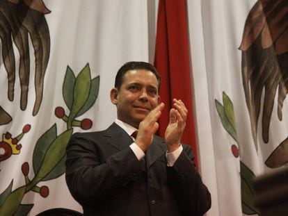 El exgobernador de Tamaulipas Eugenio Hernández, en una imagen de archivo.