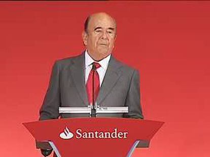 Santander gana el 35% menos al provisionar 3.183 millones