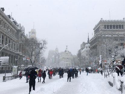 Imagen de Madrid cubierta de nieve por 'Filomena'.

La Comunidad de Madrid presenta la mayor exposición fotográfica virtual sobre el paso del temporal Filomena, que transformó entre el 7 y el 9 de enero de 2021 las calles, plazas, edificios y espacios públicos de la región.

CULTURA 
COMUNIDAD DE MADRID