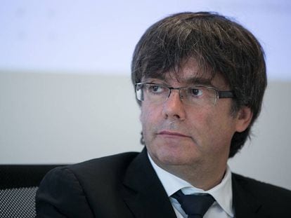 El presidente catal&aacute;n, Carles Puigdemont.