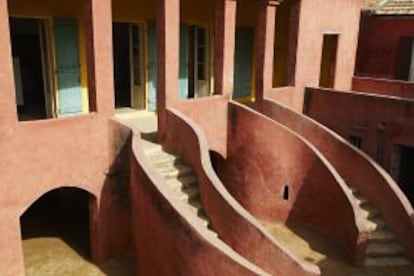 La casa de los esclavos, en la isla de Goree (Senegal).