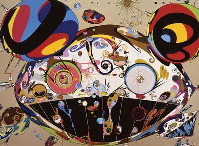<i>Tan Tan Bo</i> (2000), obra del artista Takashi Murakami, expuesta en el Guggenheim de Bilbao en 2007.