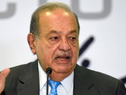 El empresario mexicano Carlos Slim, en una foto de archivo.