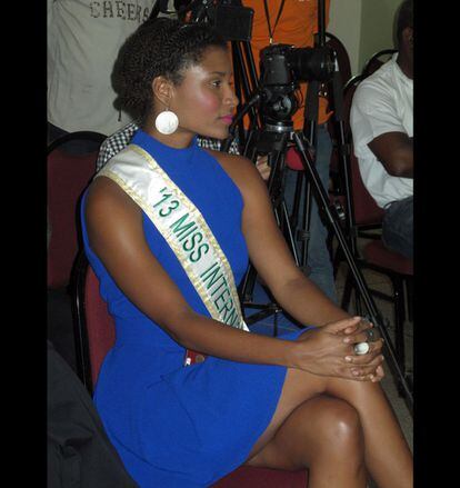 Mondiana J'hanne Pierre, Miss Haití 2013, es una de las figuras que tratan de promover el cambio de imagen de Haití por iniciativa del Ministerio de Turismo.