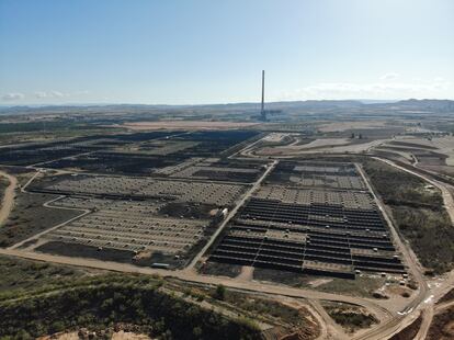 General overview of the Sedéis V photovoltaic plant, which will generate a capacity of 49.71 MW and an investment of 37.6 million euros.