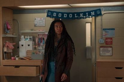 Jaz Sinclair, in an image from 'Gen V'.